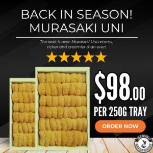 [OBON WEEK SPECIAL] Hokkaido Premium Grade Murasaki Uni (250g)