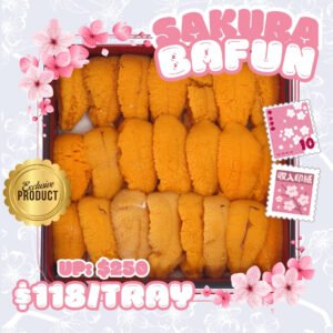 🌸 Sakura Cherry Blossom Premium Bafun Uni (250g)  – Sole Distributor in SG🌸