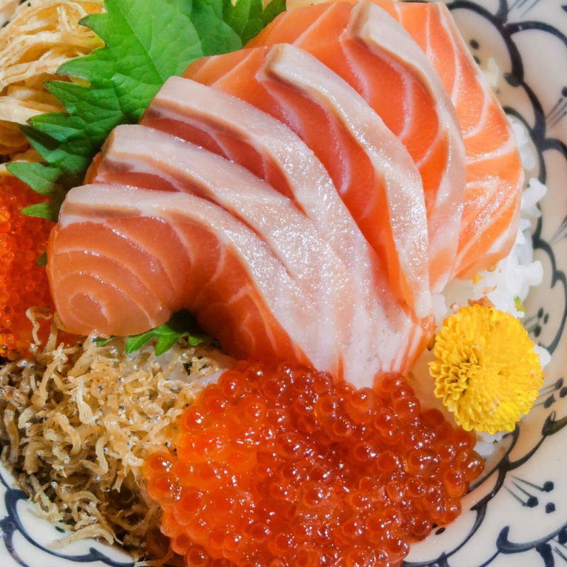 Salmon Chirashi Don Set Oosterbay