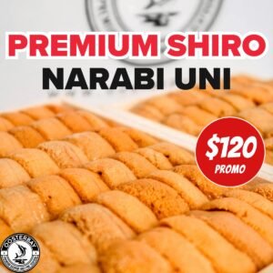 [BEST VALUE THIS WEEK] Grade A Premium Shiro Narabi Uni (250g)