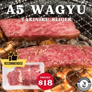 [POPULAR] A5 Wagyu Short Rib Yakiniku (100g)