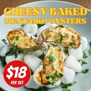 Oyster Lover’s Mentaiko Bundle (200g Mentaiko Mayo + 12pc Japanese Oysters)