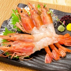 Aka Ebi Red Shrimp Sashimi