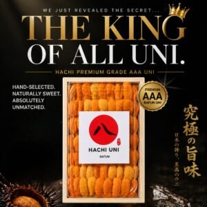 [NEW RELEASE] Hachi 八 “THE KING OF ALL UNI” AAA Bafun Uni (250g) — Super Premium Grade