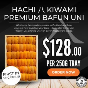 [OMAKASE GRADE] HACHI 八 Kiwami Grade AAA Bafun Narabi Uni (250g)