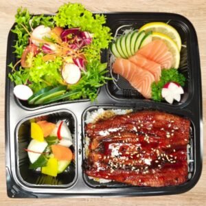 Unagi Kabayaki with Sashimi Bento Set
