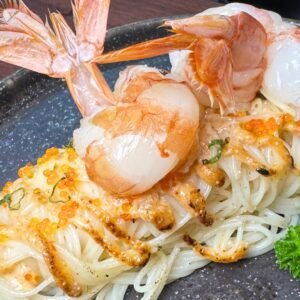 Signature Mentaiko Somen (With Aka Ebi Sashimi)