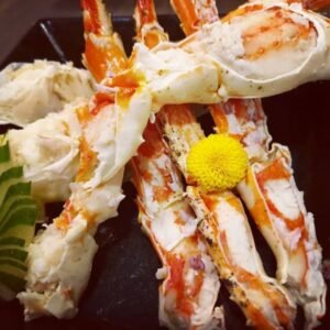 [SG60 PROMO] Chilled Hokkaido King Crab Legs with Yuzu Citrus Dip