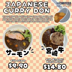 [WEEKLY SPECIAL 29 Sep – 5 Oct] Japanese Curry Rice Don