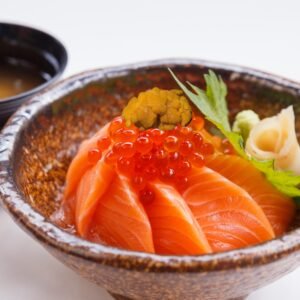 Uni Salmon Ikura Don