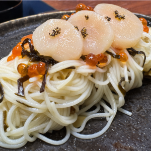 Signature Black Truffle Somen (With Hotate Sashimi)