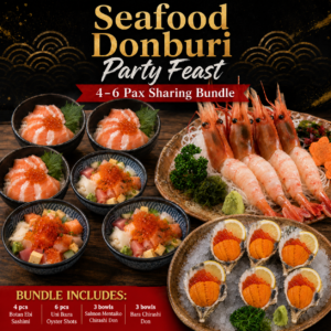 [PROMO] Seafood Donburi Party Feast — 4–6 Pax Sharing Bundle