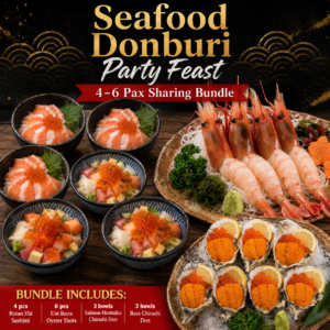 [PROMO] Seafood Donburi Party Feast — 4–6 Pax Sharing Bundle