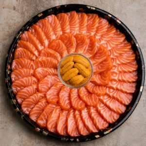 Ultimate Salmon Feast B (Salmon Sashimi 700g + Bafun Uni 30-40g)