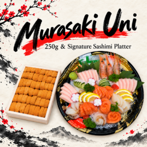 Murasaki Uni & Signature Sashimi Platter (Signature Sashimi Platter A + Murasaki 250g)